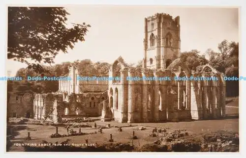 C001849 Fountains Abbey aus dem Südosten. Walter Scott. Bradford. RP