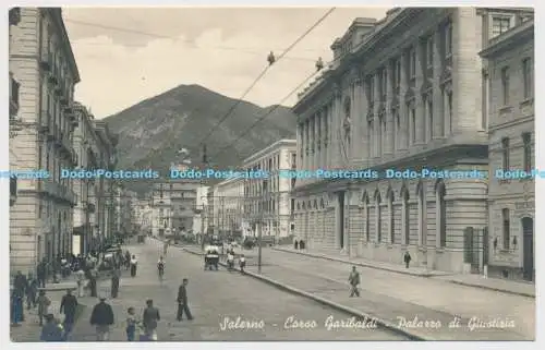 C002425 Salerno. Corso Garibaldi. Palazzo di Giustizia. Fotocelere. Turin. 1942