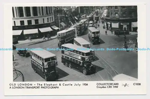 C002504 Old London. Elefant und Schloss. Juli 1934. Ein Londoner Transportfotograf