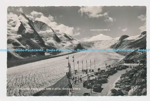 C002750 Parkplatz Freiwandeck mit Gr. Glockner. Johannisberg. Glocknerwirt. Heil