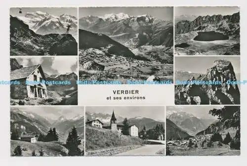 C002754 Verbier et ses environs. Dany. 1960. Multi View