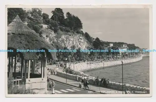 C003302 5283. Esplanade und Rock Walk. Torquay. RP. Nahe