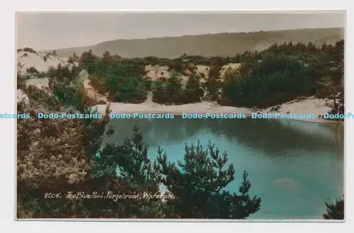 C003338 8208. Blauer Pool. Furzebrook. Wareham. Serie Sunshine. RP. E. A. Sweetma