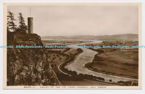 C003172 89029. Tal von Tay vom Kinnoull Hill. Perth. RP. Valentinstag. W. J. Ha