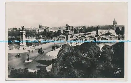 C003244 Paris et Ses Merveilles. 24. Perspective sur le Pont Alexandre. A. Lecon