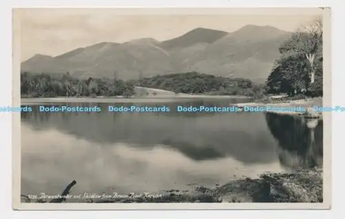 C003271 1326. Derwentwater und Skiddaw von Broom Point. Keswick. Abraham. RP. 