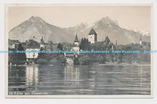 C003469 12. Spiez am Thunersee. Foto Fr. von Allmen. 1938