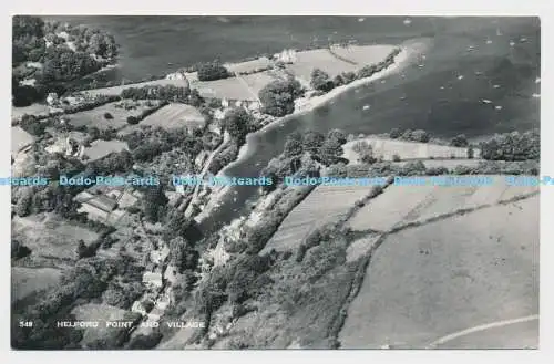 C003623 548. Helford Point and Village. Überlandansichten. RP