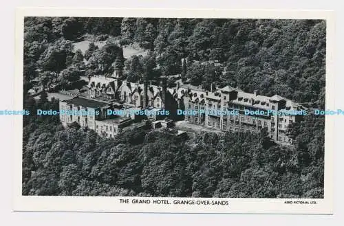 C003636 Grand Hotel. Grange Over Sands. Aero Pictorial. RP