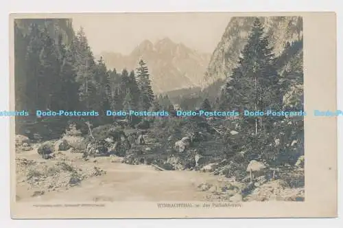 C004449 Wimbachtal m. den Palfenhornern. Fernande