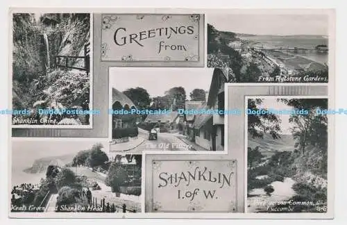 C003881 Grüße aus Shanklin I. von W. RP. Nahe. 1949. Multi View