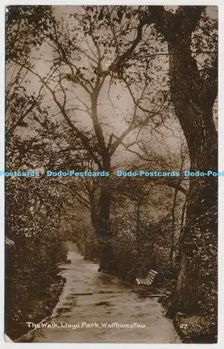 C003896 Walk. Lloyd Park. Walthamstow. 27. RP. 1916