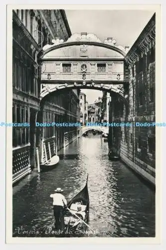 C005427 Venedig. Sospiri Brücke. 273. V.F. Omniofoto. 1956. 1958