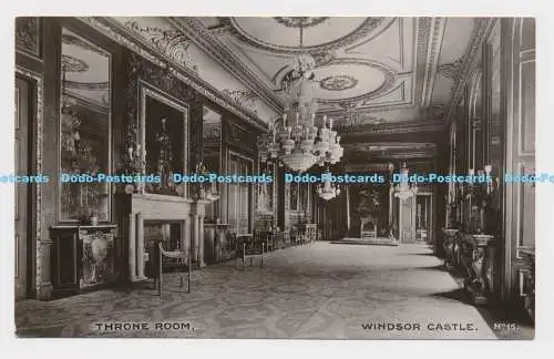 C003927 Thronsaal. Windsor Castle. Nr. 15. RP. J. Pickett