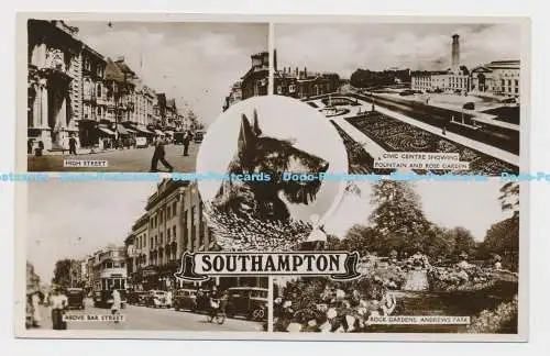 C003958 Southampton. 60. Excel Serie. RP. 1938. Multi View