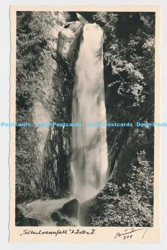 C004750 Talbach Wasserfall. Zell a. Z. Zillertaler Postkartenverlag. Erich Binde