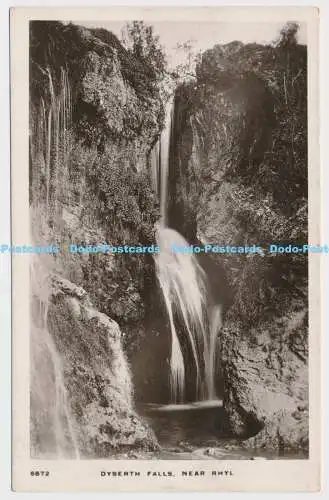 C005507 5672. Dyserth Falls. Nahe Rhyl. Kingsway Echtfotoserie. WHS. 1911