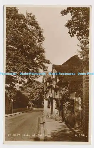 C004794 On East Hill. Ashford. H. 6881. Valentinstag. RP. 1954