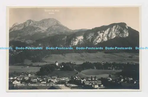 C004076 2276. Chateau dOex et le Rocher du Midi. Societe Graphique Neuchatel