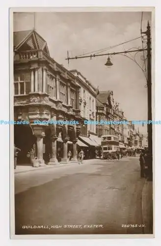 C004921 Guildhall. High Street. Exeter. 220765. Valentinstag. RP. 1949