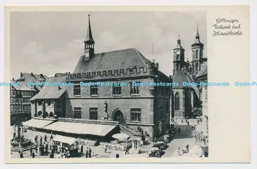 C005669 Göttingen. Rathaus und Johanniskirche. LUX. Hannover