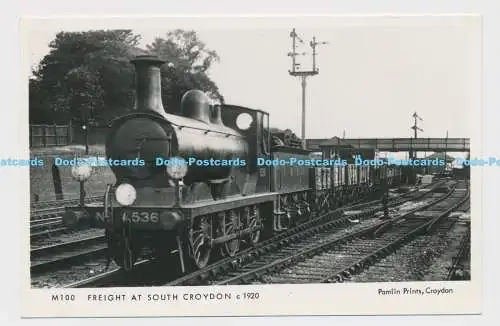 C006379 M100. Fracht in South Croydon um 1920. Pamlin Prints. RP