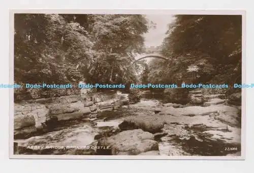 C004199 Abbey Bridge. Barnard Castle. 221644. Valentinstag. RP