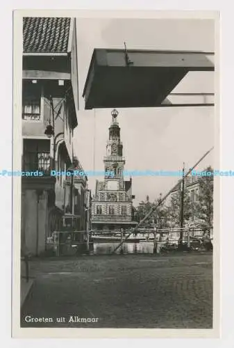 C004970 Groeten uit Alkmaar. Museum De Kogel Alkmaar. Van Leer. J. G. v. Agtmaal