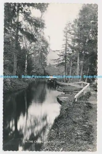 C004986 auf Kanal. Llangollen. 22389. Valentinstag. RP. 1965