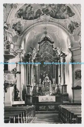 C004991 Zell a. Ziller Kircheninneres. 4055. KTV. Chizzali