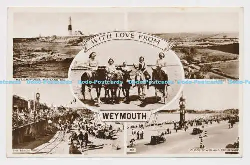 C004235 With Love aus Weymouth. 141A. 1961. RP. Multi View