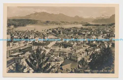 C004260 18834. Luzern und der Rigi. Wehrliverlag Kilchberg