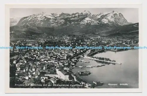 C004271 Bregenz am Bodensee mit der Santisgruppe Vorarlberg. Monopol 6666b. Scho