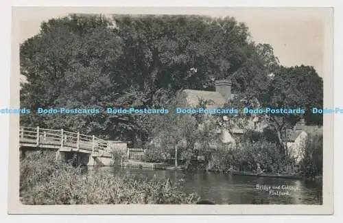 C005796 Brücke und Cottage. Flatford. H. A. Randall. East Bergholt