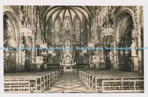 C005855 Montserrat. Basilika. Eine Innenansicht vom oberen Chor. Foto Dom Ripol O.