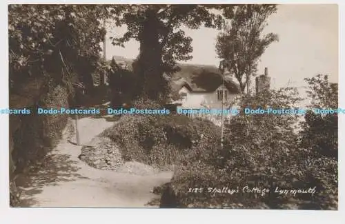 C007361 Shelleys Cottage. Lynmouth. Serie Sunshine. RP. E. A. Sweetman