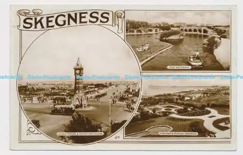 C007412 Skegness. Bamforth. RP. 1957. Multi View