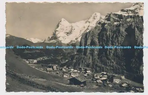 C007416 Murren. Eiger und Mönch. O. Nikles. Interlaken. Dep. Nr. 74. 1932