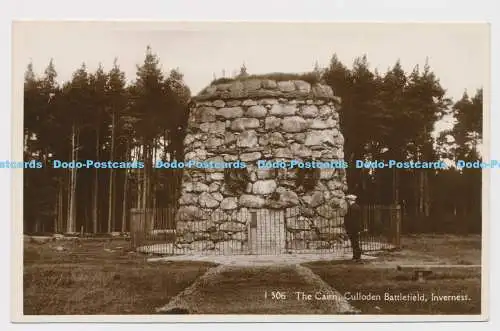 C005976 1306. Cairn. Culloden Battlefield. Inverness. RP. Dennis. Zierliche Serie