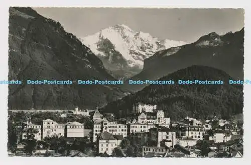 C007430 191. Interlaken und die Jungfrau. Fotohaus O. Nikles. 1932. Nr. 191