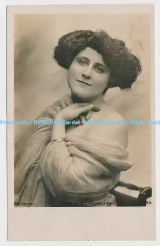 C005242 Miss Hilda Hanbury. Langfier. Schnelles Foto. 1906