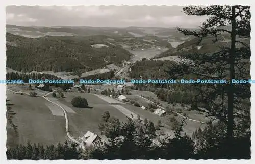 C005997 Feldberg Barental. Blick vom Drehkopf über Barental und Titisee. Agfa. C