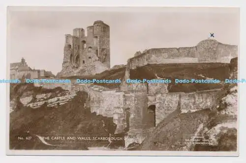 C007454 Nr. 627. Burg und Mauern. Scarborough. Queen Serie