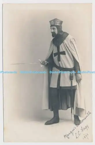 C005265 Schwertkämpfer. Marquis De Corneville. Historische Kostüme. Theater. Fred. Ge