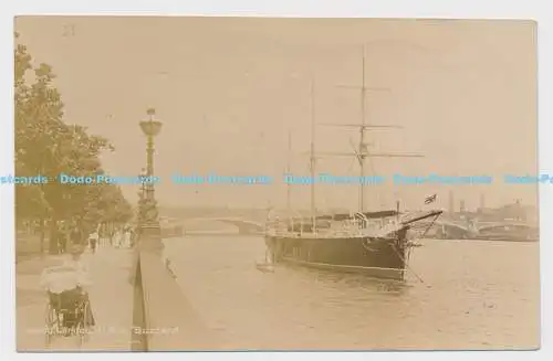 C007464 34830. London. H. M. S. Buzzard. Photochrom. 1909