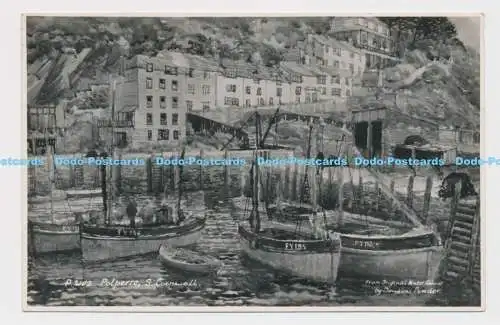 C006743 S. 2182. Polperro. S. Cornwall. Douglas Pender. E. A. Sweetman. RP. 1955