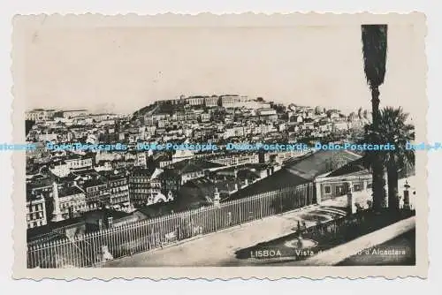 C006825 Lissabon. Vista de S. Pedro dAlcantara. G. et. F. Lisboa