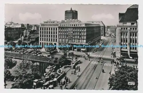 C007596 Düsseldorf. Corneliusplatz. Allee und Flingerstraße. Jos. Kessel. RP