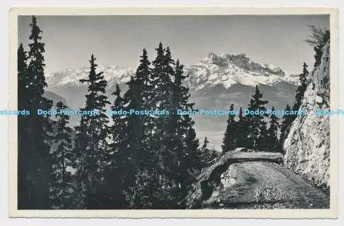 C008727 Leysin. Les Dents du Midi. A 384. Foto Nicca