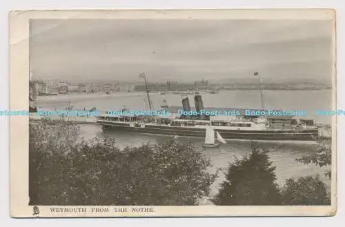 C007654 Weymouth aus Nothe. stecken. Glosso Postkartenserie 5626. 1907